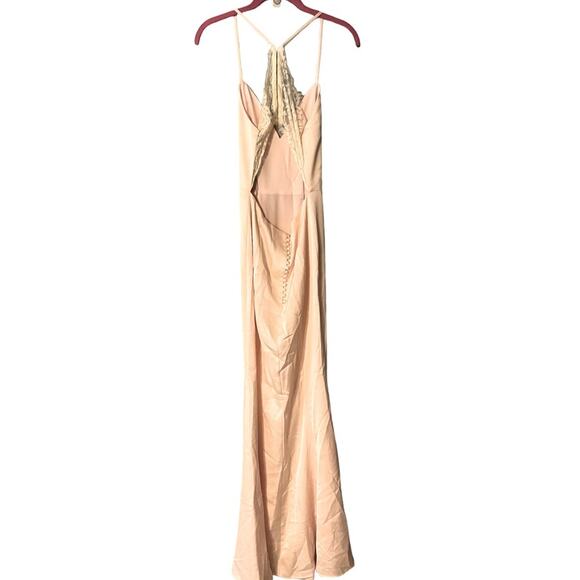 Lovers + Friends The Paris Lace Silky Fairy Romantic Ethereal Slip Dress 4 NWT - Picture 10 of 13